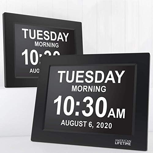 American Lifetime, New Version, Day Clock Extra Large Impaired Vision Digital by AmericanLifetime
