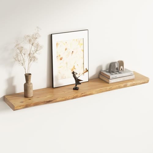 Venusmiles Floating Shelves for Wall Decor, Rustic Wall Shelves by Venusmiles