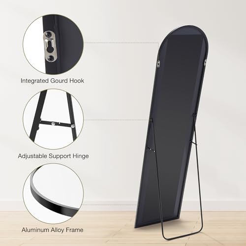 OLIXIS 15.5"x 56" Arched Full Length Mirror, Floor Mirror - Image 5