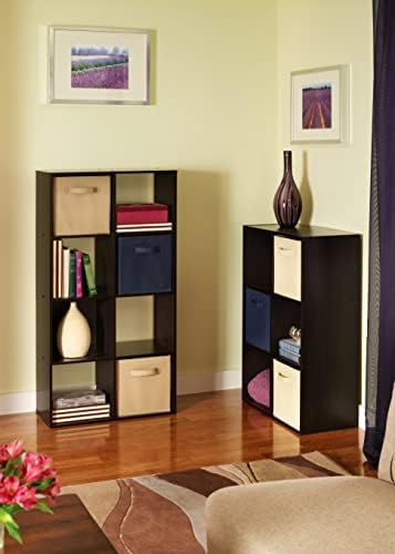 ClosetMaid Cubeicals 8 Cube Storage Shelf Organizer Bookshelf, Vertical or - Image 2