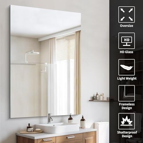 CILIBER Frameless Mirror, 60x40 Mirrors - Image 5