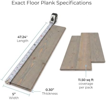 SINGULARWOOD Tongue & Groove Pine Wood Wall Panels, Wood Planks - Image 4