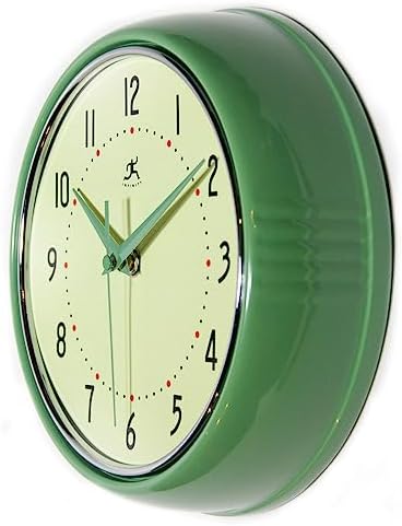 Infinity Instruments LTD. Retro 12 inch Silent Sweep Non-Ticking - Image 3