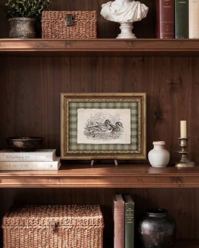 InSimSea Vintage Mallard Duck Wall Art, Animal Sketch Canvas Print, 8x10 In - Image 4