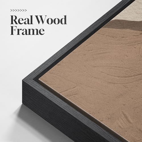 Extra Large Neutral Brown Beige Abstract Wall Art - Image 5
