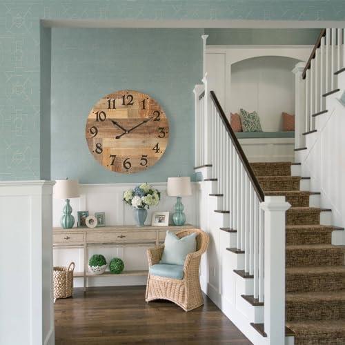 24 Inch Silent Large Wall Clock Battery Operated - Image 7