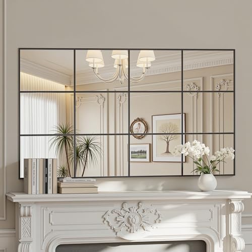 Suidia Wall Mirror, Metal Framed Wall Decor Wall-Mounted Mirrors - Image 3
