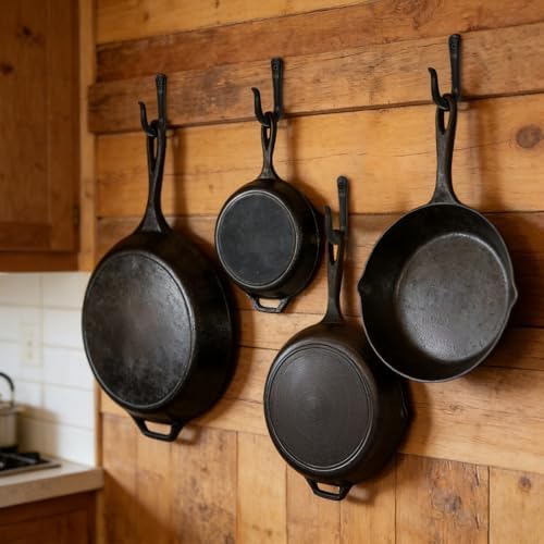 10 Pack Heavy Duty Wall Hooks, Decorative Coat Hooks, Hooks - Image 5
