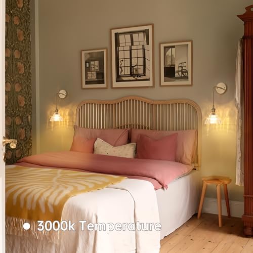 Shenmoyl Battery Operated Wall Sconce Wall Lamp - Image 5