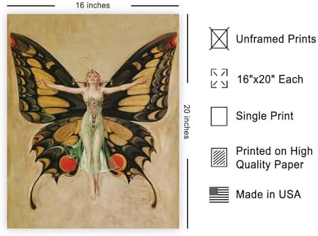 Poster Master Vintage Butterfly Poster - Image 2