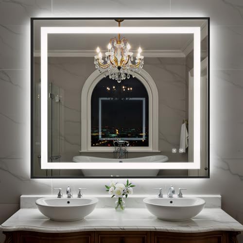 40X36 Inch LED Bathroom Mirror by SHUAFA