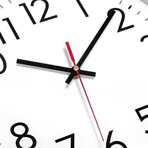 Lumuasky 8 Pack Wall Clock Bulk12 Inch Silent Non-Ticking Round Analog Classic - Image 6