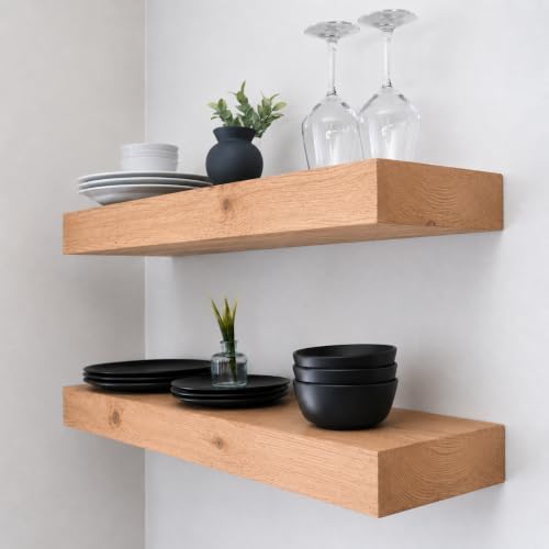 Urbandi Modern Floating Shelves 3 Inches Thick - Image 7