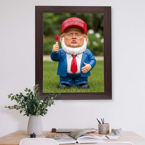 InkFlow Posters Garden Gnome Figurine Canvas Poster - Image 5