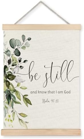 Supwhd Christian Wall Decor for Bedroom Living Room Office, Be Still and Know by Homedecoration