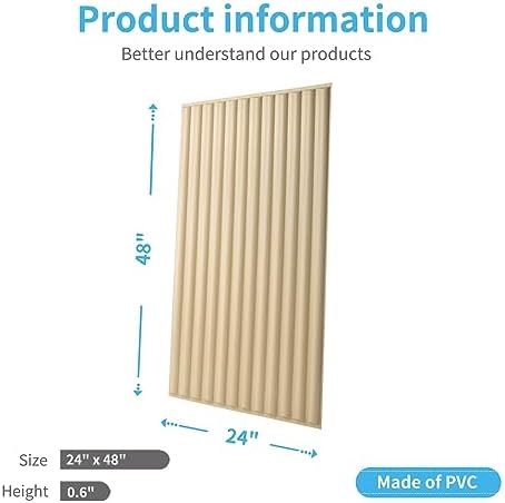 Art3d Semi-Cylinder 3D Drop Ceiling Tiles, 24 x 48 in - Image 5