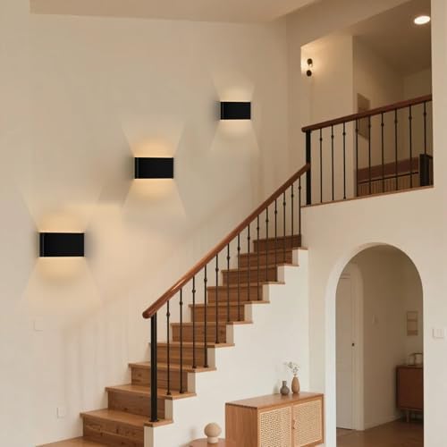Modern Indoor 5CCT LED Wall Sconce, 4 Pack - Image 5