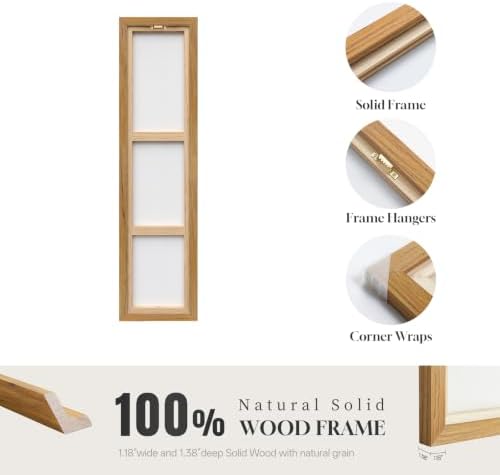 Large Framed Vertical Wall Art - Image 7