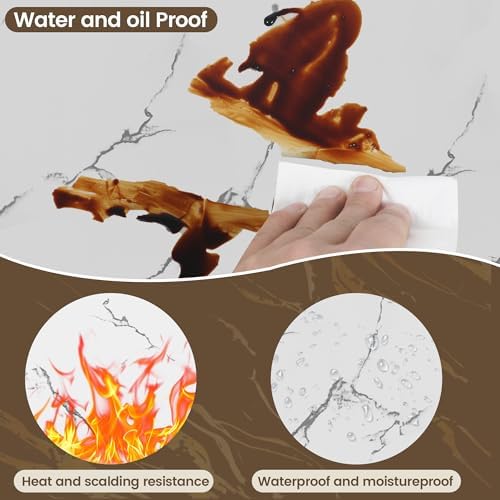 KASARO Peel and Stick Backsplash Wall Tile, 118 × 47 inch - Image 7