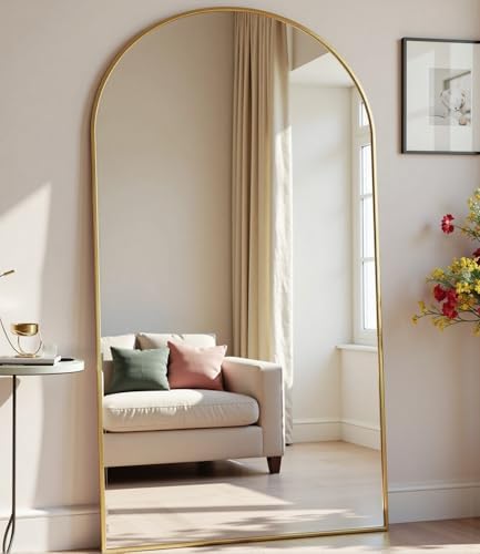 Dewfig Arched Full Length Mirror - Image 2