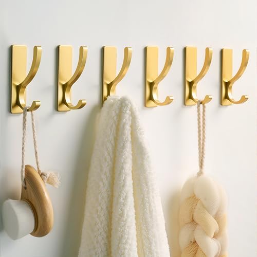 pickpiff Adhesive Wall Hooks for Coat/Towel, Hold 13LB - Image 6