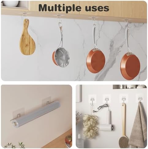 Ninth Five 18 Pack Large Adhesive Wall Hooks - Image 5
