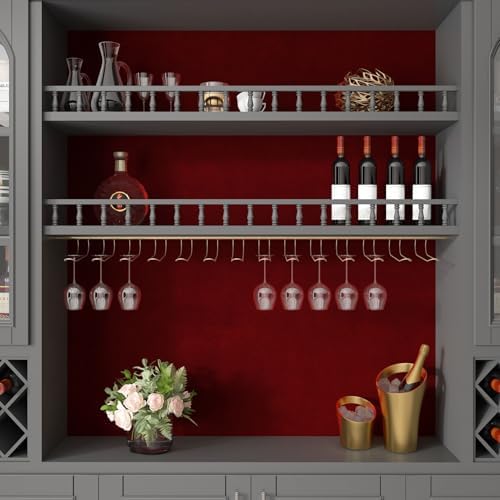 Stickyart Dark Red Velvet Wallpaper Peel and Stick Luxury Burgundy Felt - Image 5