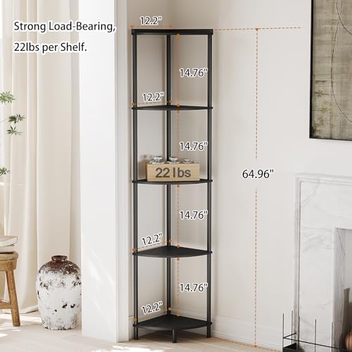 SUNMORY 5 Tier Corner Shelf - Image 2