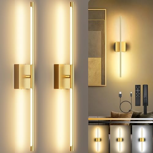 10000mAh Rechargeable Wall Lights, 29 Inch, 2 Pack by Unknown