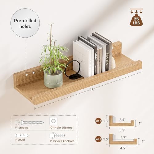 Heimlove 16 Inch Picture Ledge Shelf - Image 2