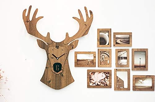 Stephanie Imports Modern Minimalist Reindeer Light Wall Clock - Image 4
