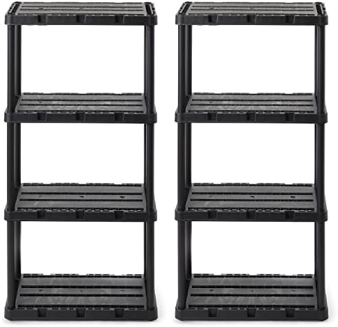 Gracious Living Knect-A-Shelf 4-Shelf Light-Duty Storage by GraciousLiving
