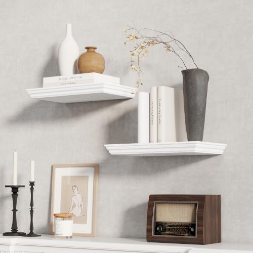 Fun Memories Floating Shelves, 16 Inch Long, 9.3 Inch Deep, 2 Pack - Image 2