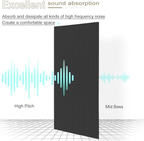 Large Acoustic Wall Panels, 5 Pack - Image 3