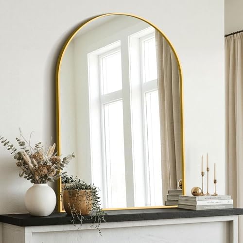 AMOISE Arched Bathroom Mirror for wall - Image 5