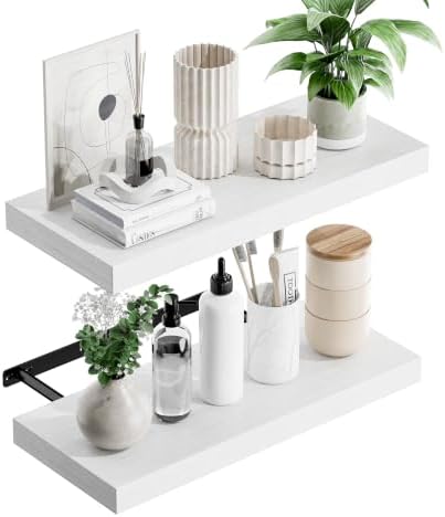upsimples 15.7 inch Floating Shelves by upsimples