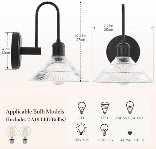 Wall Sconces Set of Two - Image 3