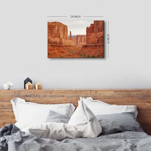 Bryce Canyon Canvas Wall Art for Living Room Utah National Park Cliff Landscape - Image 4