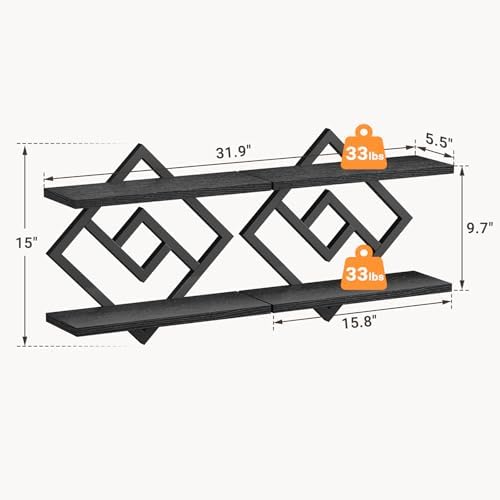 ELYKEN Floating Shelves for Wall - Image 2