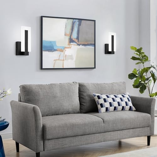Modern LED Acrylic Wall Sconce, 6000K Cold White Wall Mounted Lamp, Wall Sconce - Image 6