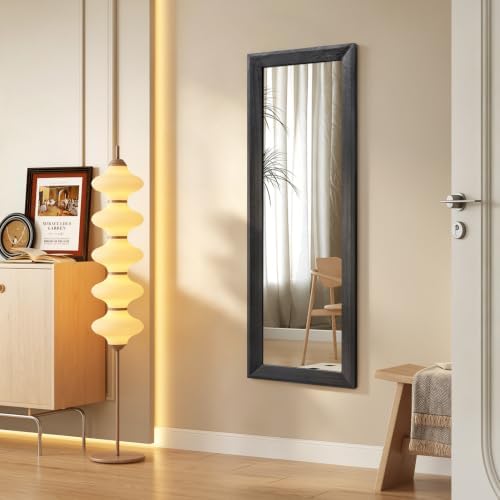 AAZZKANG Full Length Mirror Rectangle Wood Framed Large 47"x16" - Image 4