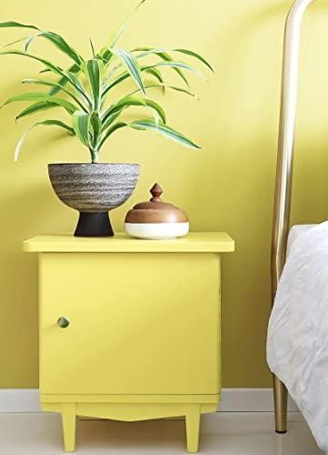 Ismoon Yellow Wallpaper Peel and Stick Lemon Yellow Contact Paper 15.7''×118'' - Image 3