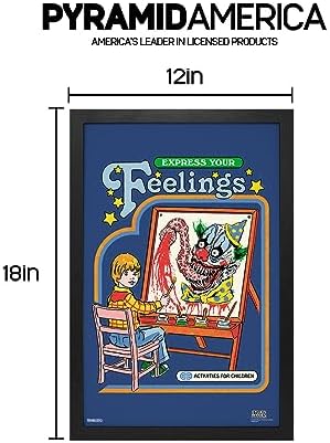 Pyramid America Steven Rhodes Express Your Feelings 12x18 Poster Frame - Image 2