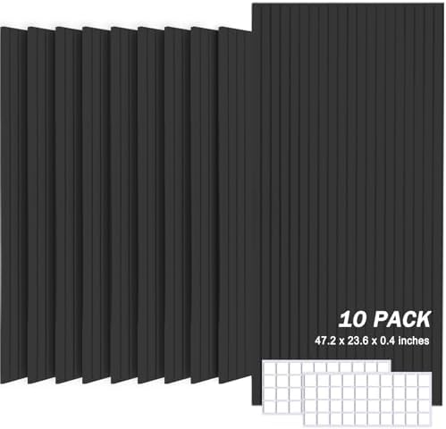 Large Acoustic Wall Panels, 10 Pack by Unknown