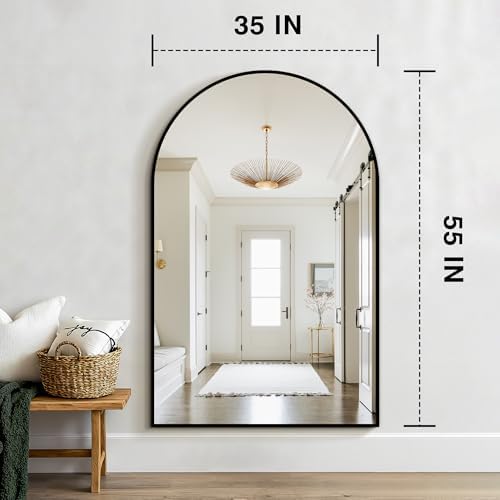 FICTOR 35" x 55" Arched Bathroom Vanity Mirror - Image 2