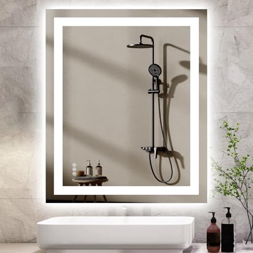 Hivone 36"X30" LED Bathroom Mirror by Hivone