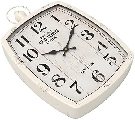 Menterry Large Retro Rectangle Wall Clock - Image 2