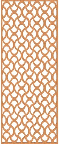 Resort Decorative Pierced Fretwork Wood Wall Panels, 19 3/8"W x 49 3/8"H x 3/8"T - Image 4