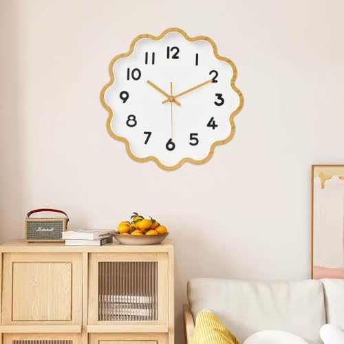 HZDHCLH Wall Clocks Battery Operated 12 Inch Cloud Shaped Wall Clock Silent Non - Image 7