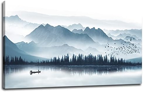 arteWOODS Indigo Canvas Wall Art - Image 2